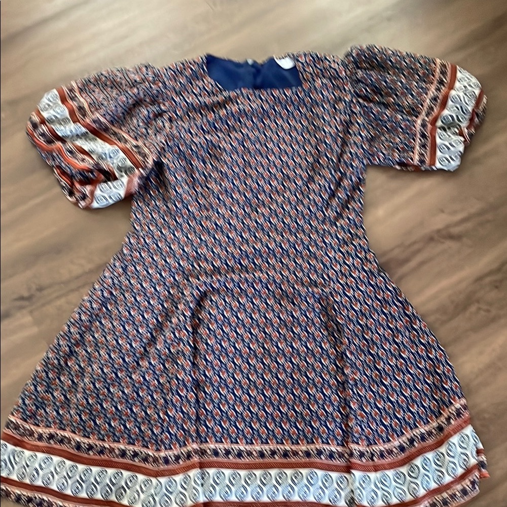 Pepita Women blue Navy & Orange Dress Size Medium